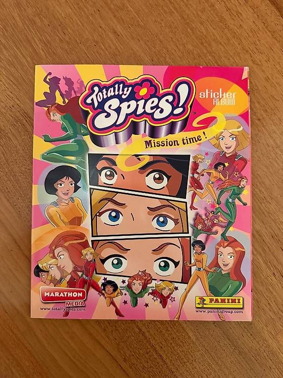 Panini Album: Album panini Totally Spies "Mission time" – Usato da Lausanne venduto da mama124