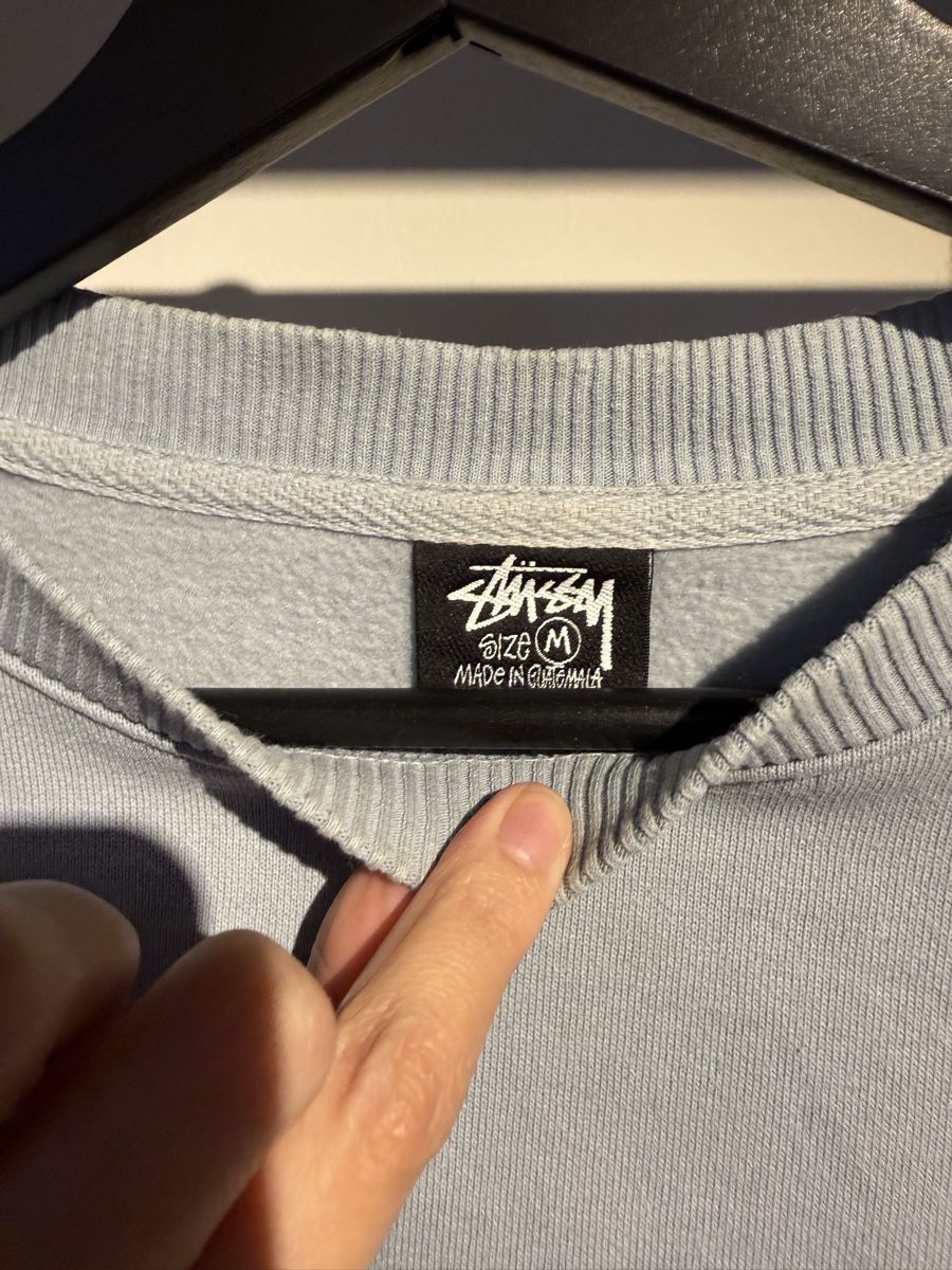 Stüssy Pullover & Sweatshirts: Stüssy Sweatshirt - Light Blue, Size M – Neu (gemäss Beschreibung) aus St. Gallen von trxcy 2