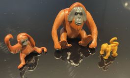 Playmobil Affenfiguren Set, Orang Utan, gut erhalten