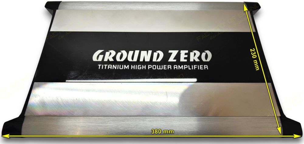 Ground Zero GZTA 2255X - 2 canaux - 600 Wrms | Kaufen auf Ricardo