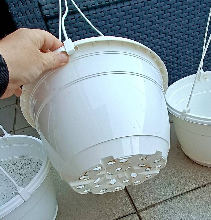 Vasi per fiori: 5 Ampel / Hänge Blumentöpfe – Usato da Sitterdorf venduto da imsis 2