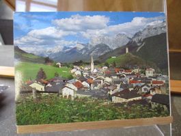 Ardez Burg Ruine Steinsberg  Postkarte  2