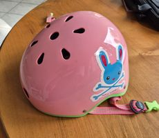 Kinder-Schutzhelm pink Gr. 53-58cm, für Velo/Skating, Sommer
