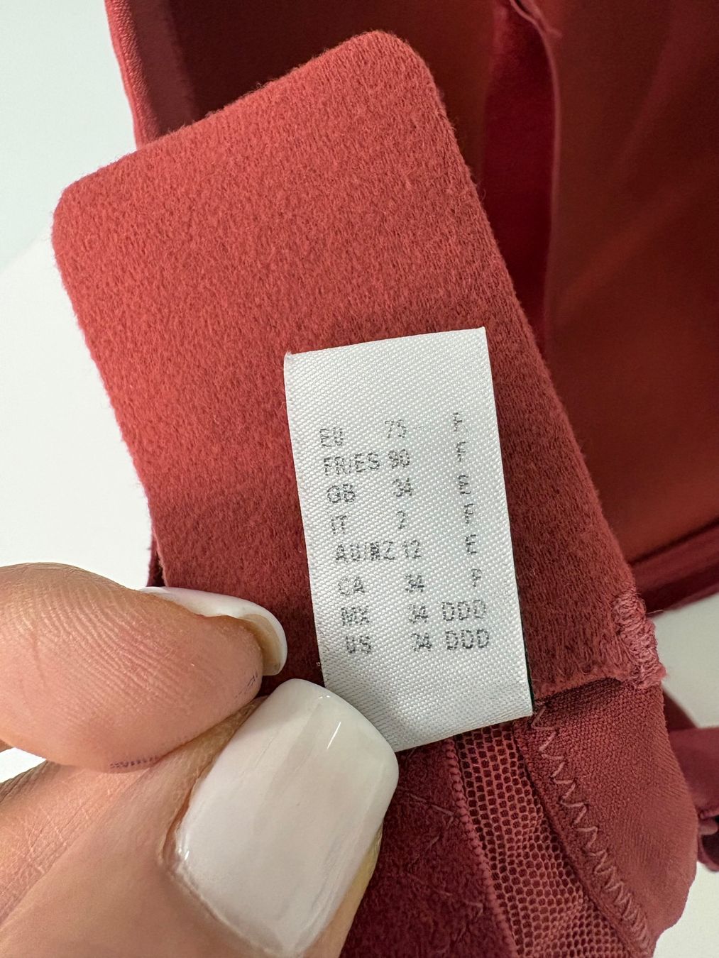 Triumph Altra biancheria intima: Triumph BH mit Spitze Aura Spotlight 75F rost rot – Nuovo (secondo la descrizione) da Regensdorf venduto da secondchancefashion 6