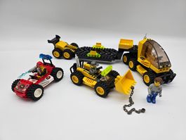 Lego Jack Stones Polizei 4622 und 4601 ResQ Digger und Feuer