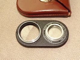 Zeiss Ikon Ikoprox  Vorsatz Doppeläugige Mittelformatkamera