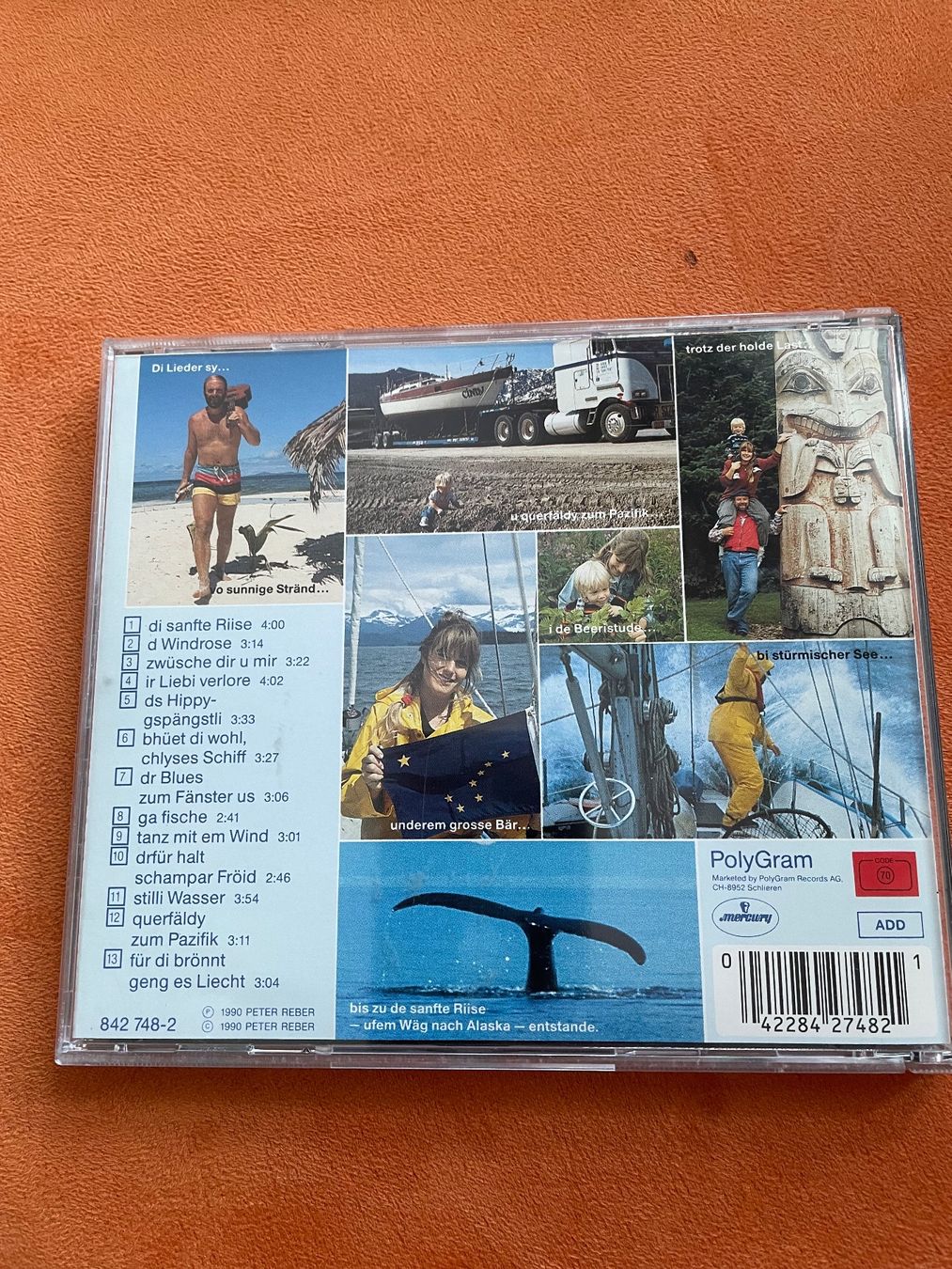 CD: Peter Reber CD - Ufem Wäg nach Alaska – Usato da St.Gallen venduto da Korb0 1
