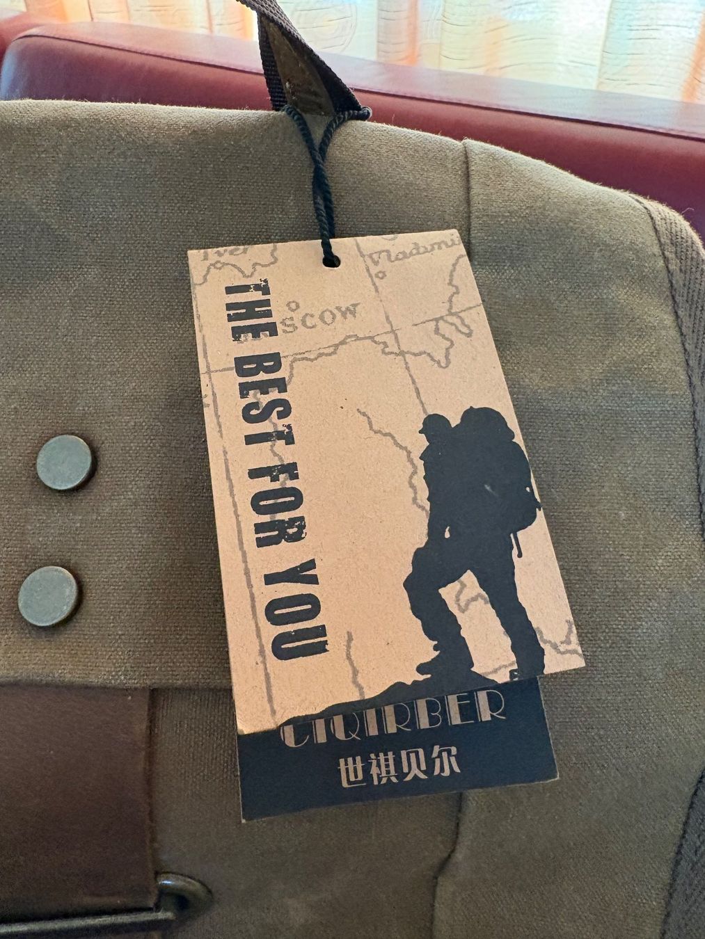 Rucksäcke: Neuer, robuster Rucksack aus Canvas – Neu und originalverpackt aus Oberweningen von Gerini 5