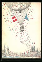 Zürich, Zürifäscht 1953, Ballonflug