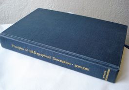 Principles of Bibliograph. Description