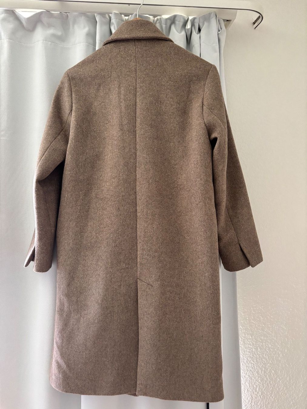Mango Cappotti: Mango Wool Blend Coat Beige XS – Usato da Zürich venduto da Katie8810 1