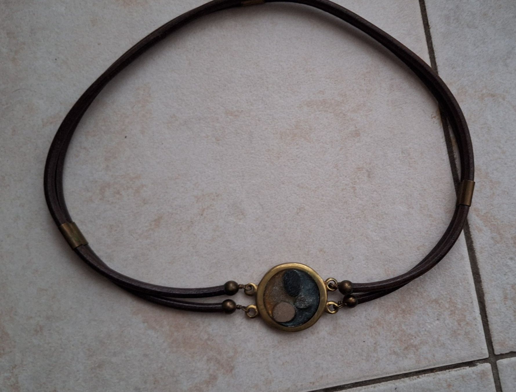 Gürtel: Ceinture Vintage brune 80cm – Gebraucht aus St-Triphon von Jldr0 5