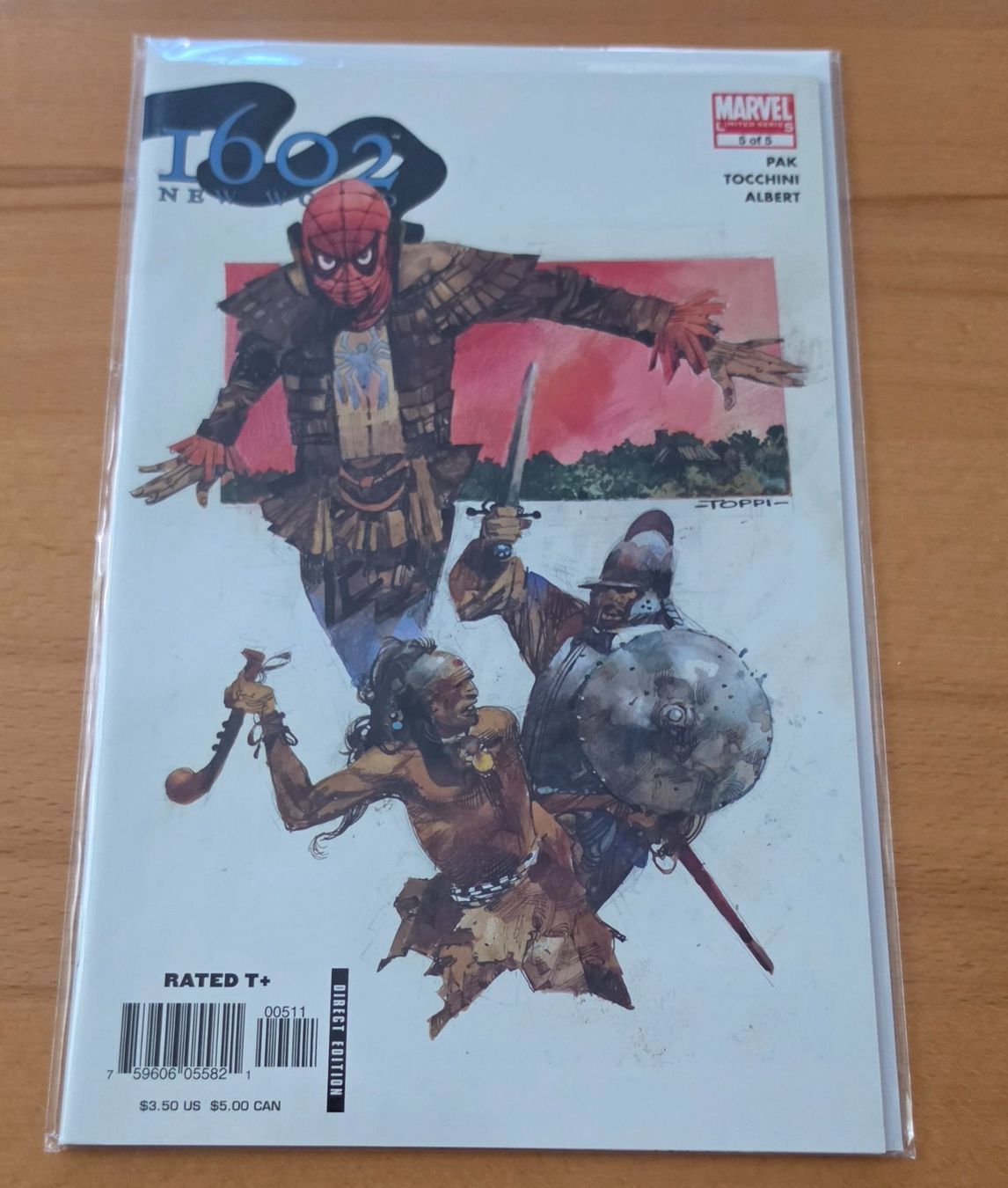 Fumetti: Marvel 1602 Spider-Man #5 (2004) - Seltenes Comic! – Nuovo (secondo la descrizione) da Henau venduto da MonkeyDLuffy96
