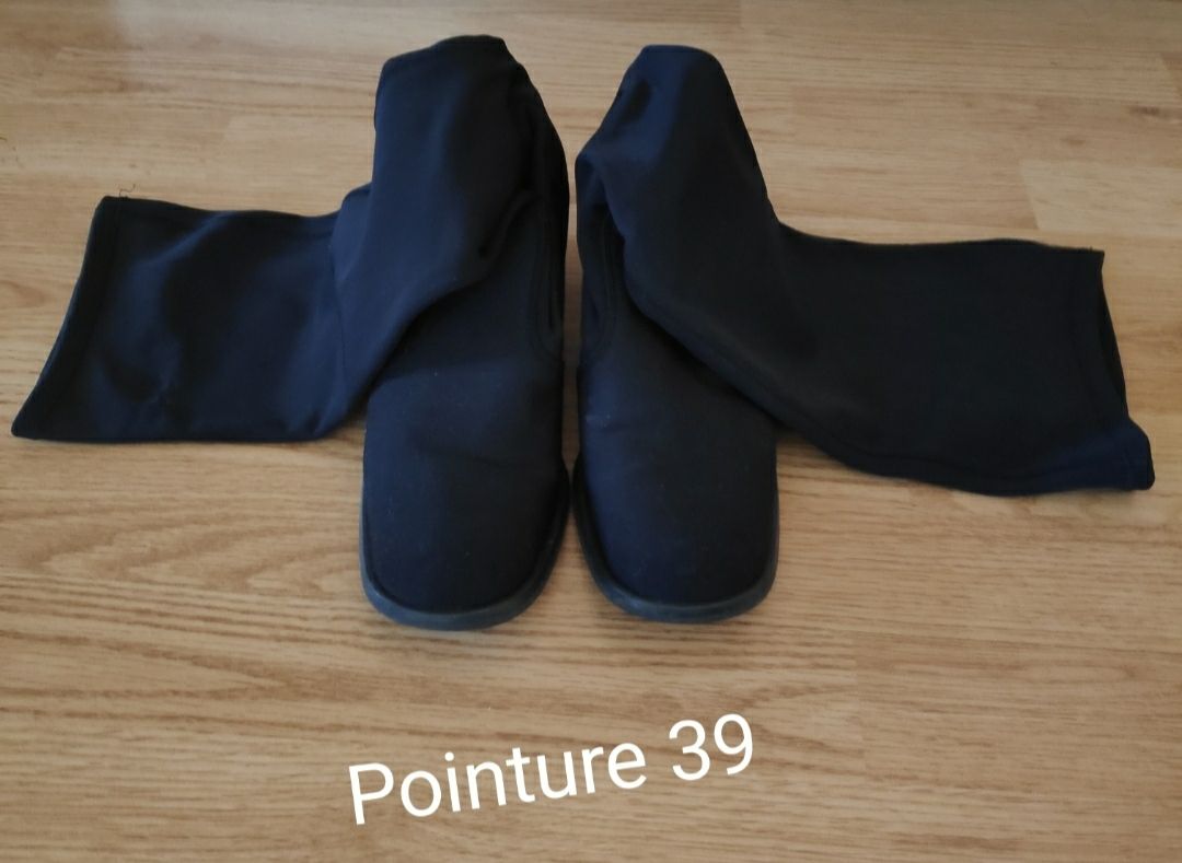 Scarpe da donna: Bottes mi -saison noires stretch - Pointure 39 - – Usato da Couvet venduto da fat_kyl7 2