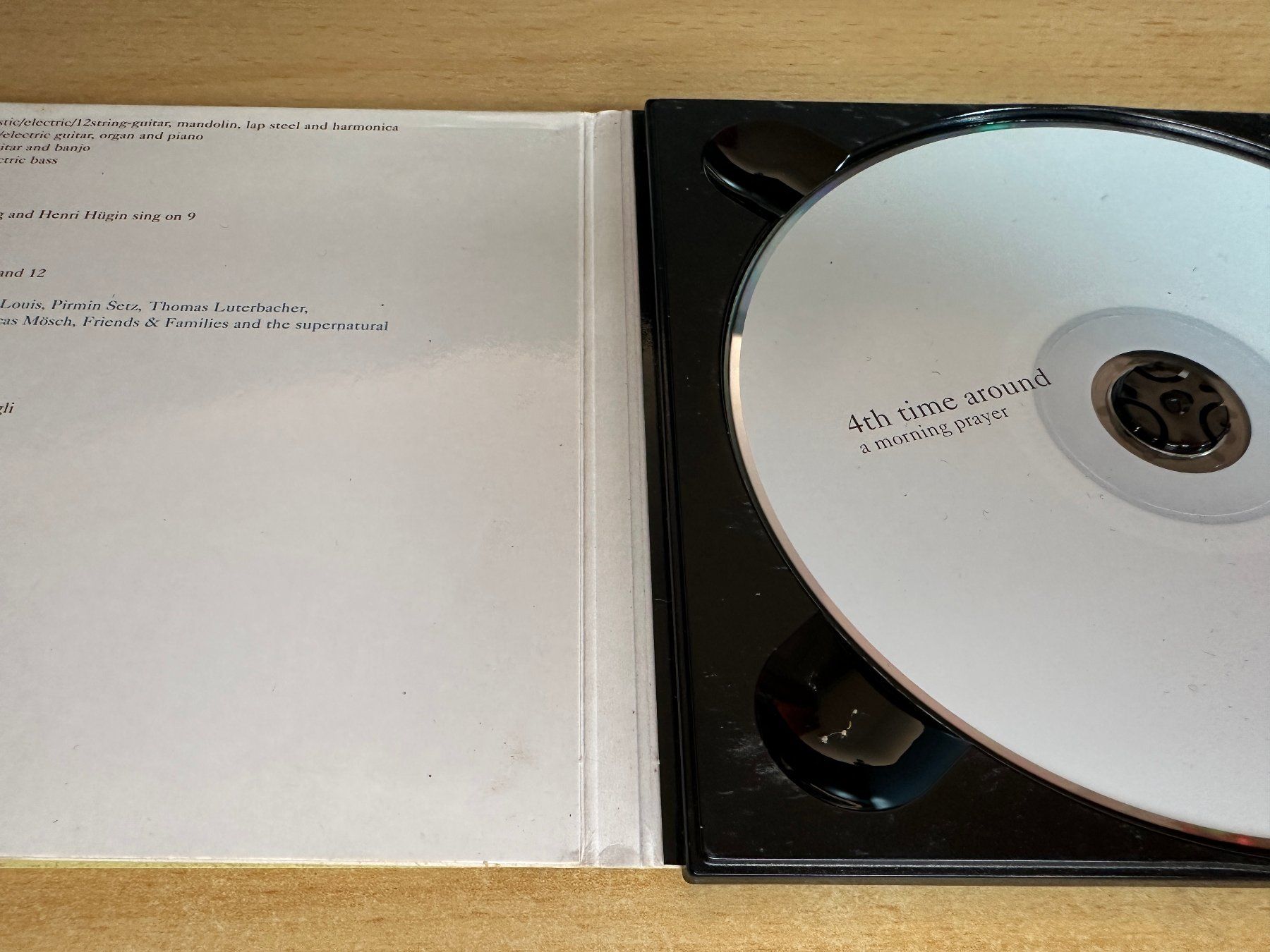 CD: 4th Time Around – A Morning Prayer – Usato da Rikon im Tösstal venduto da Alpenmutz 2
