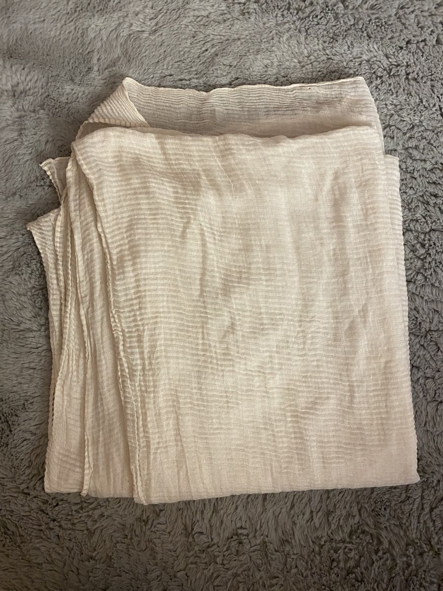 Foulard & Sciarpe: BEIGE COVERUP / SARONG / SCARF – Nuovo (secondo la descrizione) da Schlieren venduto da notkrys 1