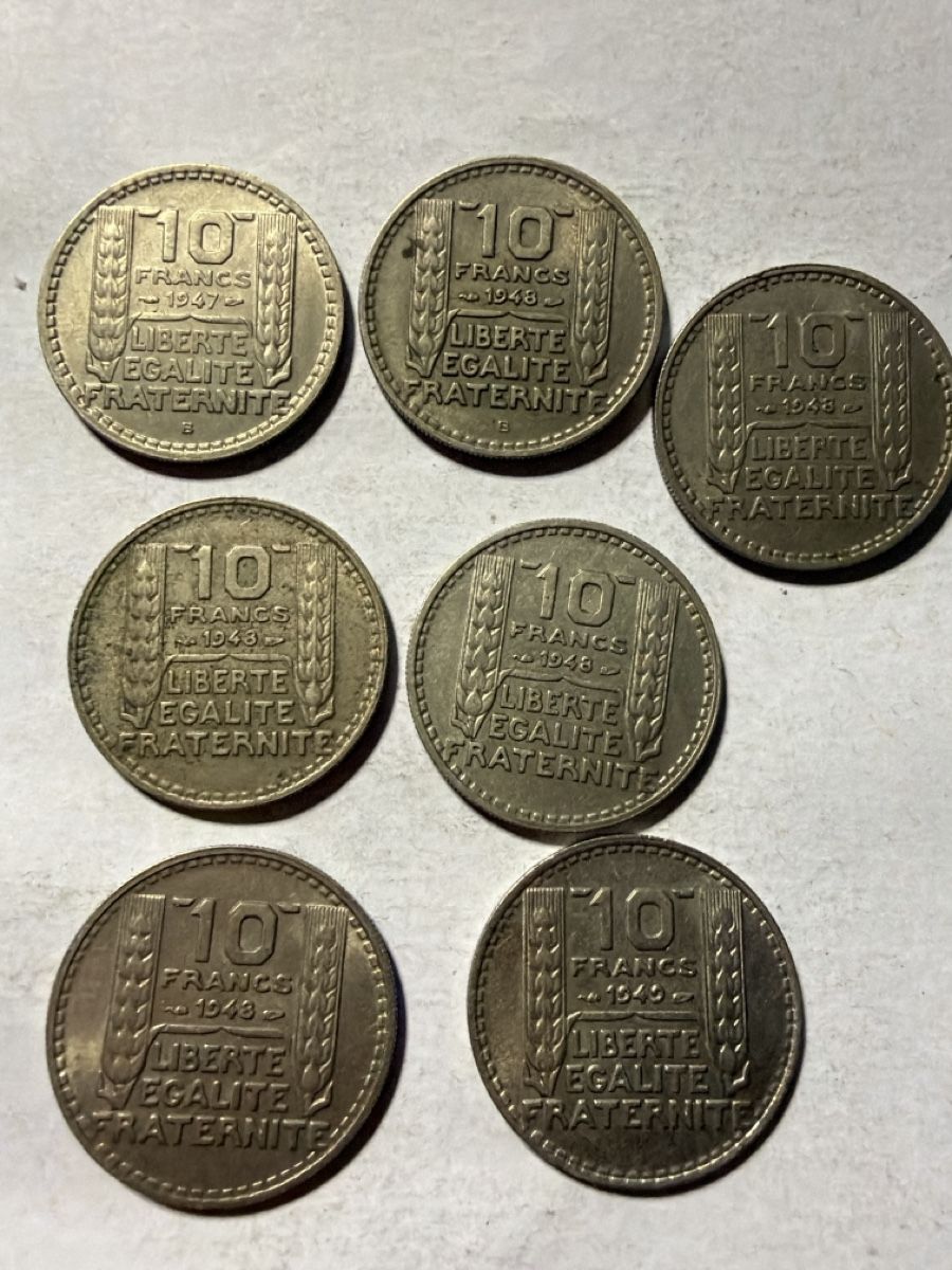 Tutti le monete: 10 Francs Semeuses  – Usato da Hittnau venduto da Pat_yl7f