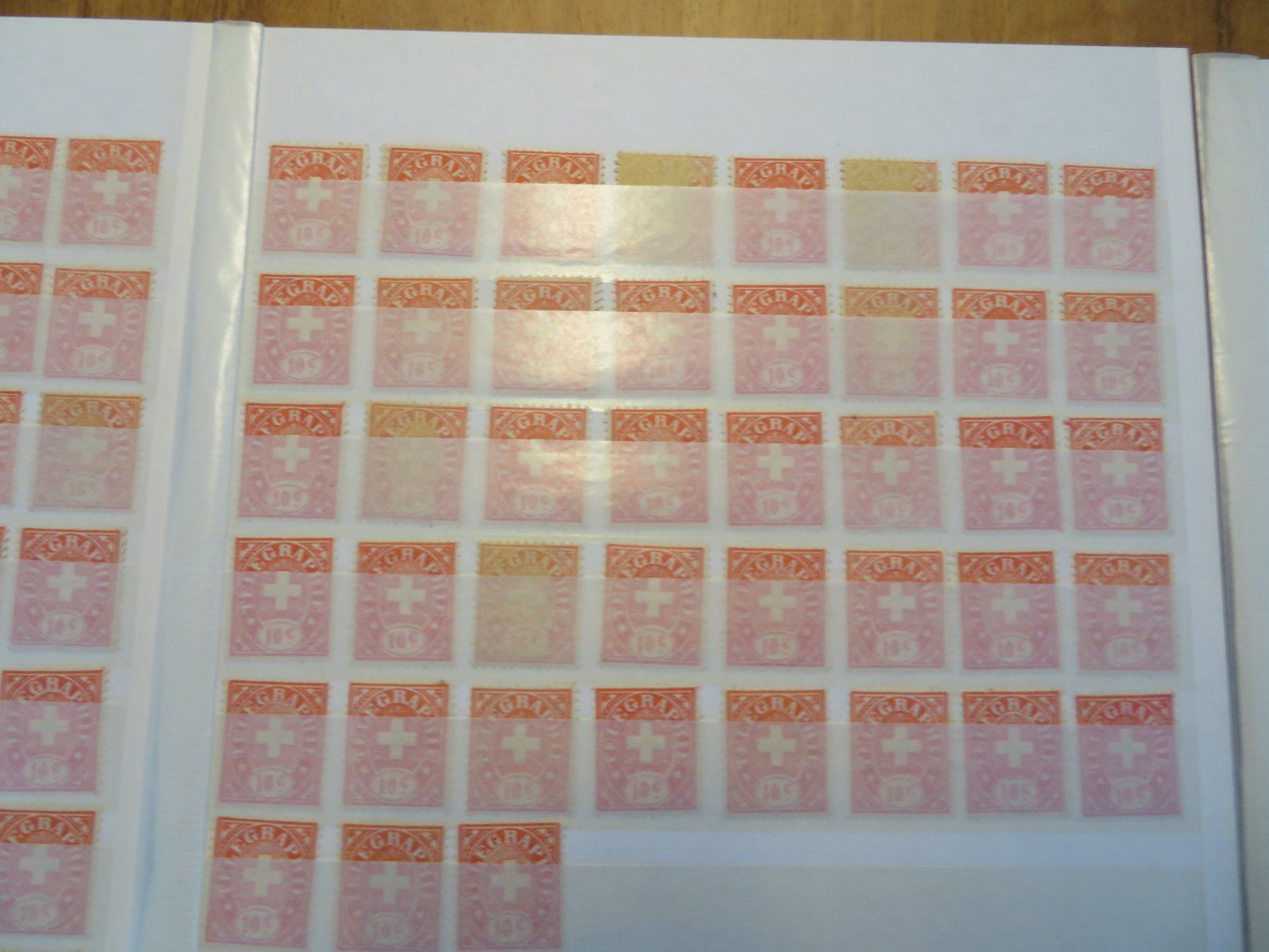 Tutti i francobolli: 795 Telegraphenmarken postfrisch  mit Gummi xx – Nuovo (secondo la descrizione) da Pfyn venduto da sagenruthe 1