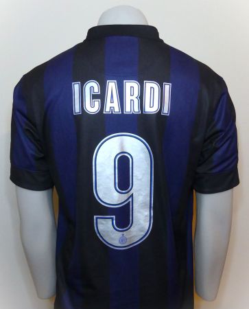 Home, Inter 2013-14, Mauro Icardi, maillot vintage football