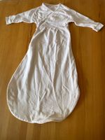 Baby-Innenschlafsack BIO-Baumwolle – Weiß Gr.80