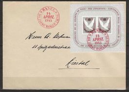 FW23 - FDC Bloc 100 ans Basler Taube