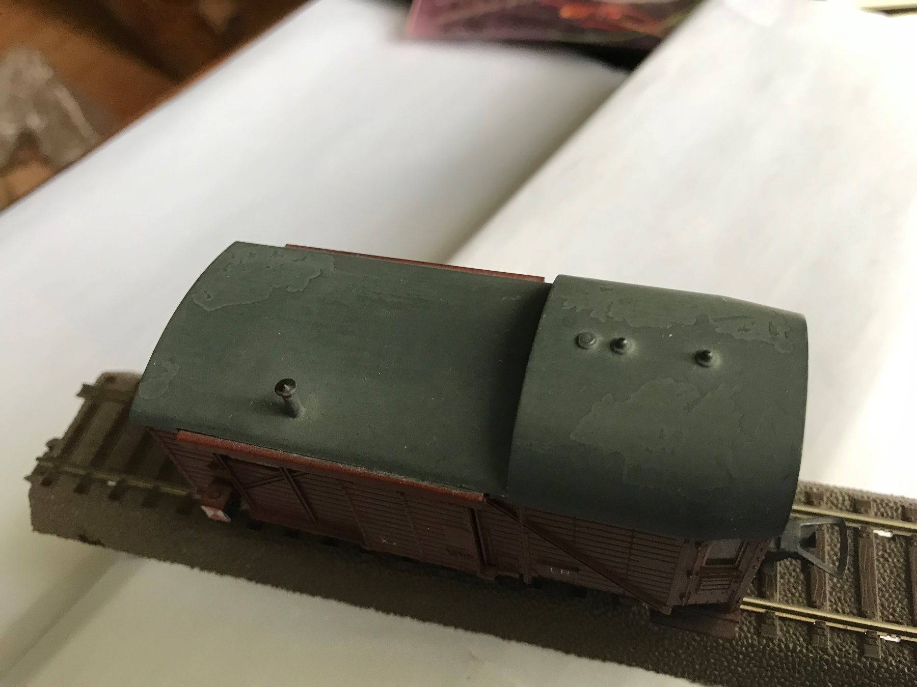 Fleischmann Trains électriques: fleischmann , güterzugbegleitwagen – D'occasion à liestal par makai05 5