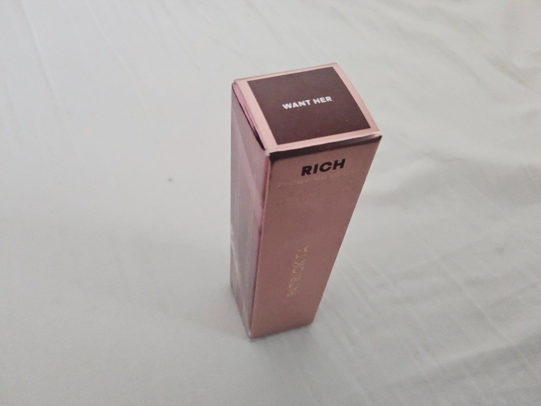 Patrick Ta Make-up: Patrick Ta Plumping Gloss  "Rich" - WANT HER – Neu und originalverpackt aus Brione sopra Minusio von Irischka02 2