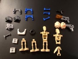 Lego figurine Star Wars pièces lot 3 minifiguren