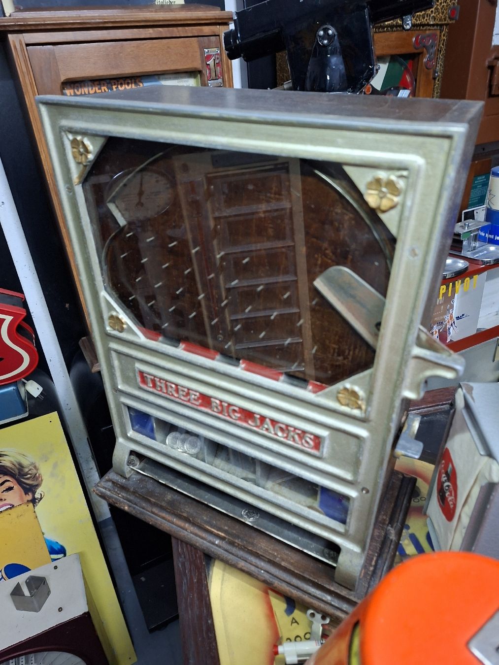 Slot Machine: Fingerschlagautomat Original ca.1930 – Usato da Rothenburg venduto da Nosta4 1