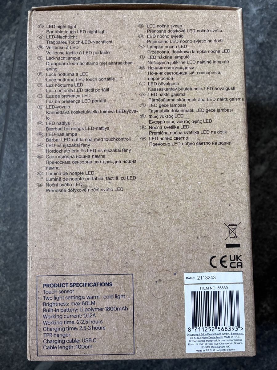 Grundig Lampes: Rechargeable camping LED light – Neuf avec emballage d'origine à Oberwil BL par watericeair 2