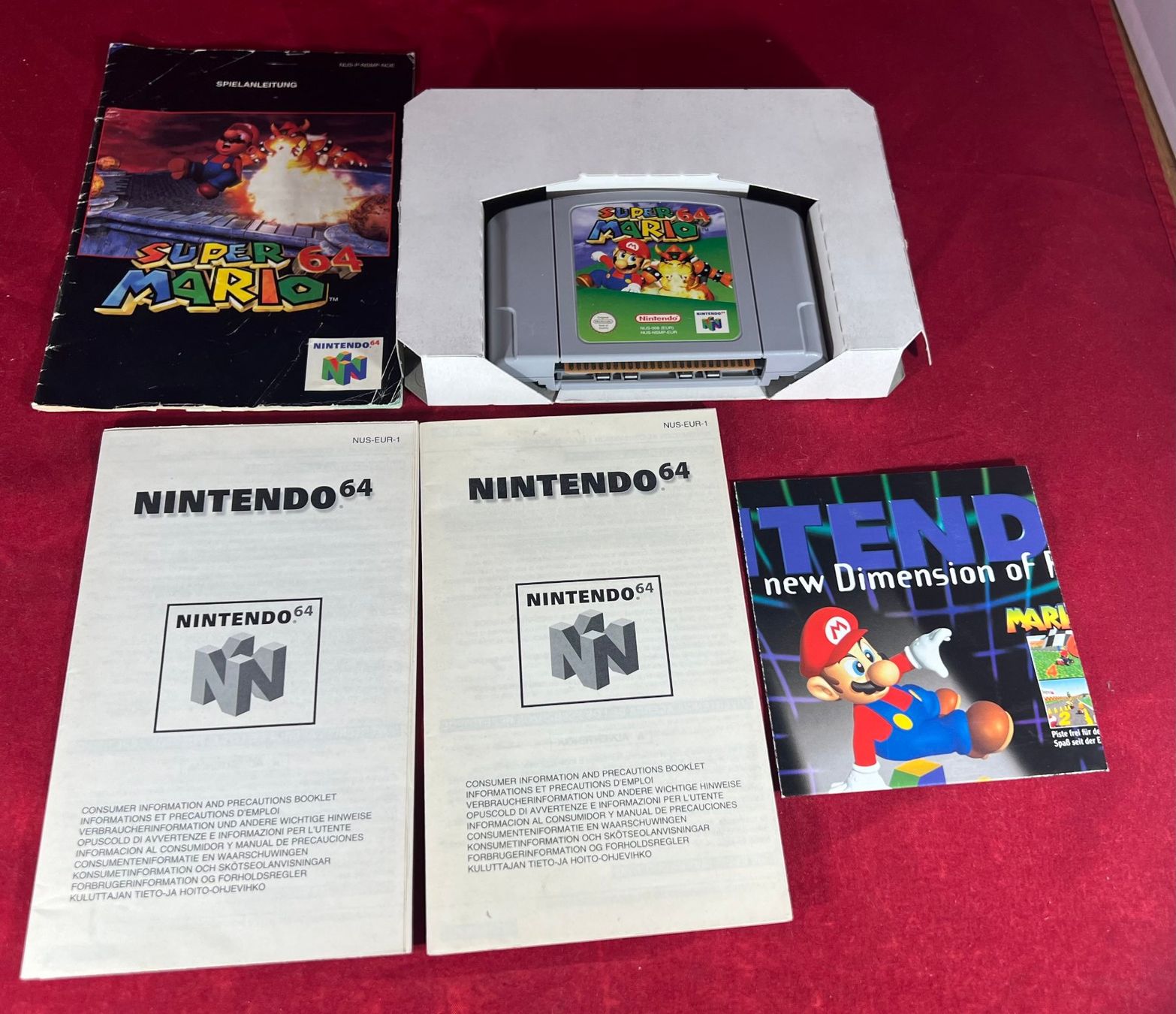 Jeux: Super Mario 64 – Nintendo 64 – Version PAL complète – D'occasion à Biel/Bienne par new-life 3