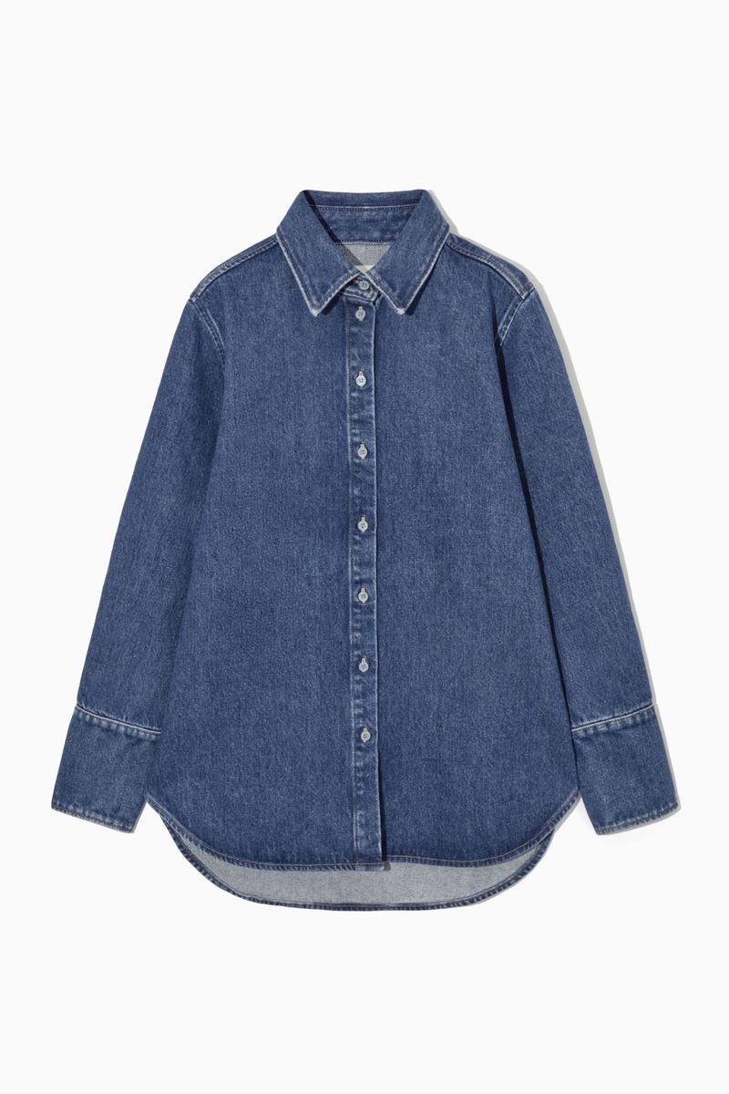 Cos Blusen: COS Denim Overshirt Gr. 42 – Gebraucht aus Bottmingen von ana_5hrv 1