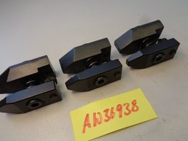 3 x erhöhtes Spanneisen zu Schaublin, Planscheibe Ø200mm