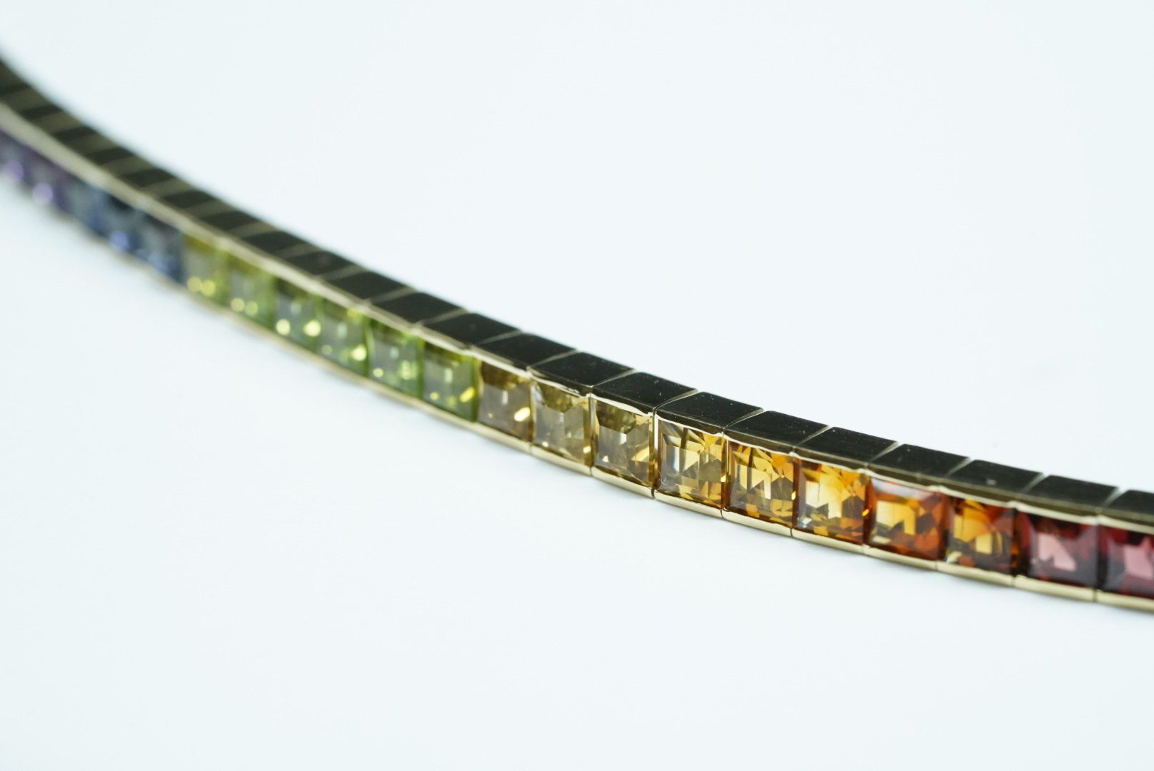 Bracciali & Braccialetti: Multicolor Armband 14k Gelbgold – Usato da Bülach venduto da Re-Jewelled 2