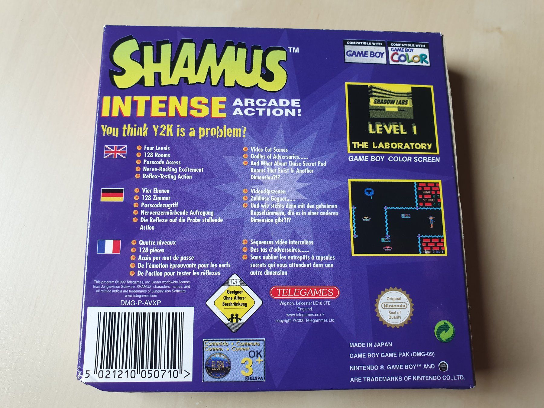 Nintendo Giochi: Shamus – Usato da Stansstad venduto da collectorsshop 1