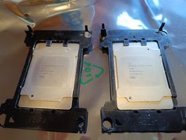 2 mal Intel Xeon CPU Silver 4208 - Paar - liefen in FSC Srv