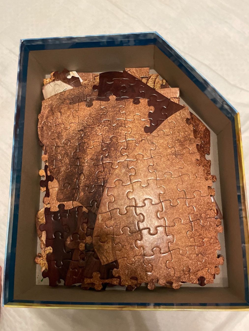 Puzzle: Puzzle Elefantenkopf 700 Stück – Usato da Oberburg venduto da Serbus 1