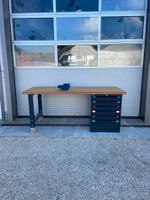 LISTA-Thurmetall Werkbank mit Schraubstock N° 25
