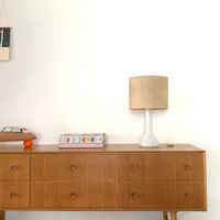 Tischleuchte/Leuchte aus den 60er Jahren, made in Denmark