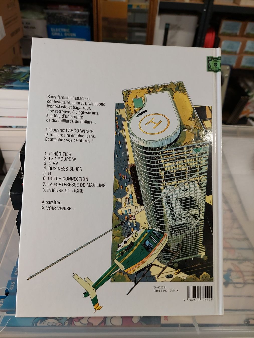 Comics: Largo Winch - L'Heure du Tigre – Gebraucht aus Oberwil b. Zug von PrimaryBlue 1