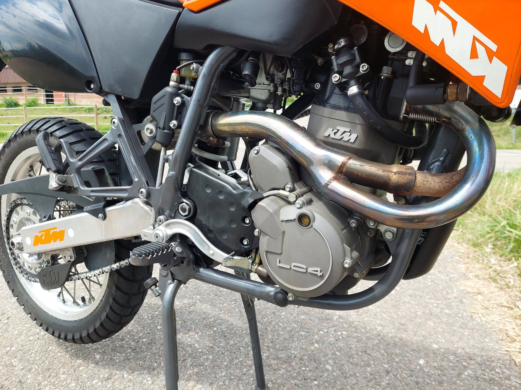 KTM Enduro: KTM 640 LC4 mit E Starter Enduro Frisch ab MFK – Usato da Schleitheim venduto da ZieglerMotaRecycling 8