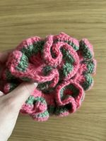 Gehäkelter XL Scrunchie (Haargummi) selfmade