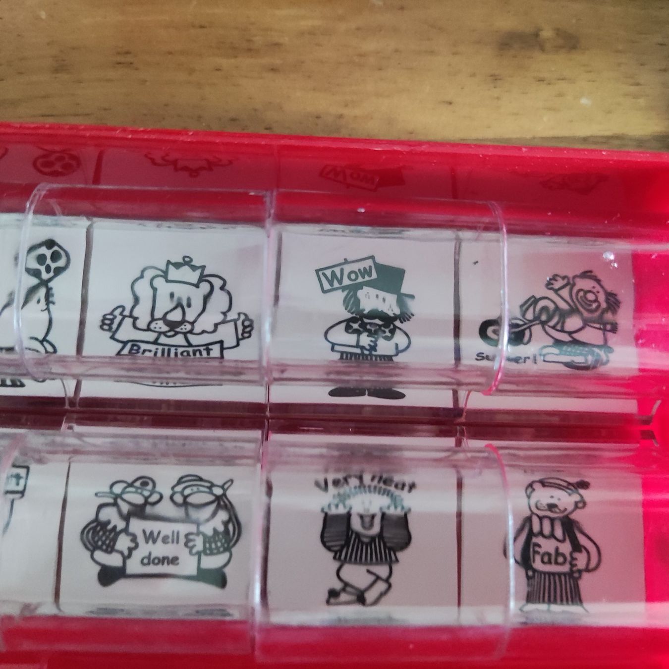 Timbri: Ravensburger Set Belohnung Stempel englisch – Usato da Solothurn venduto da Csw1 1