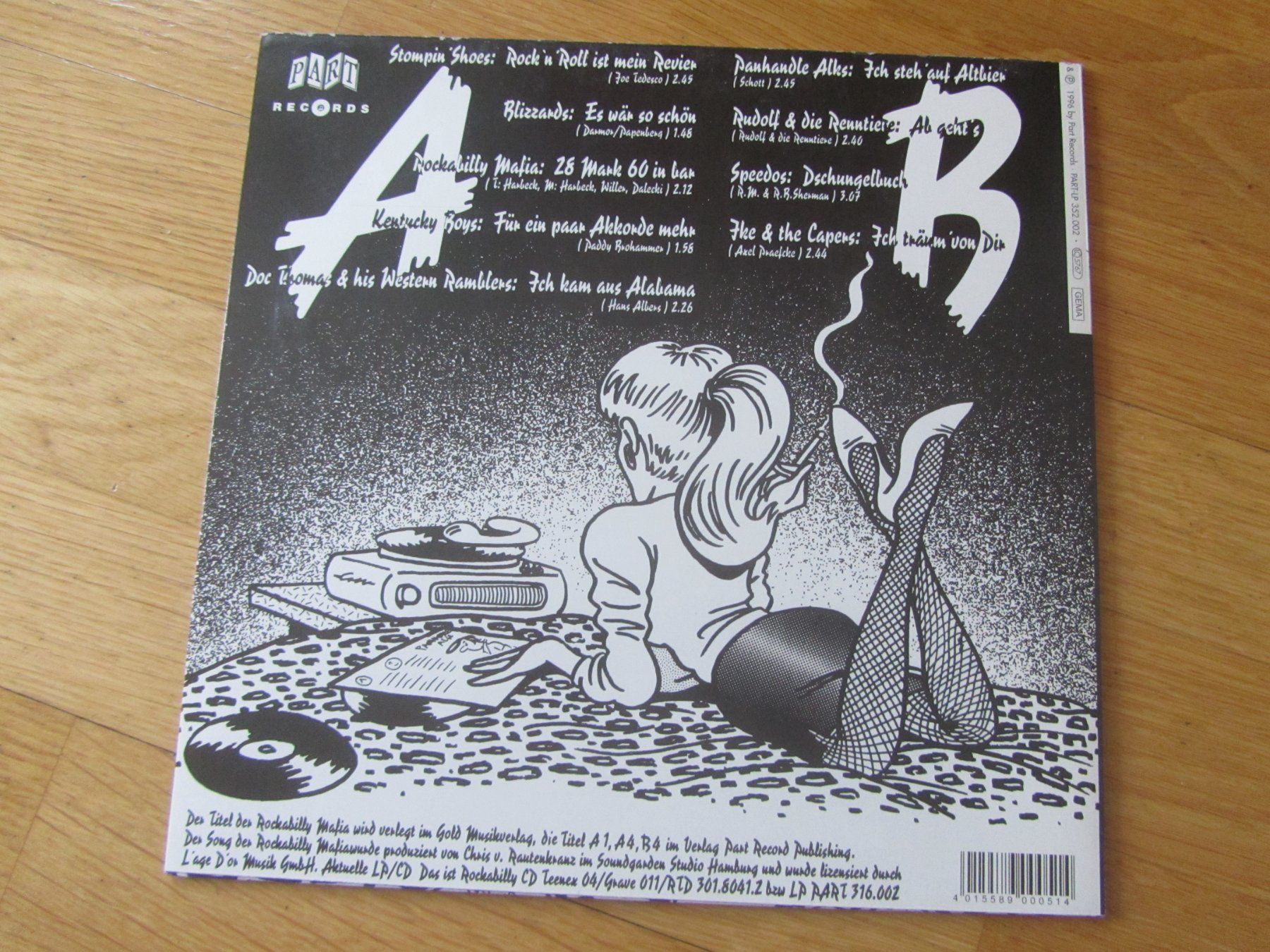 Schallplatten: Vinyl  "Das Beste des Deutschen Rockabilly" '96! / EP Format – Gebraucht aus Seengen von mikelele 3