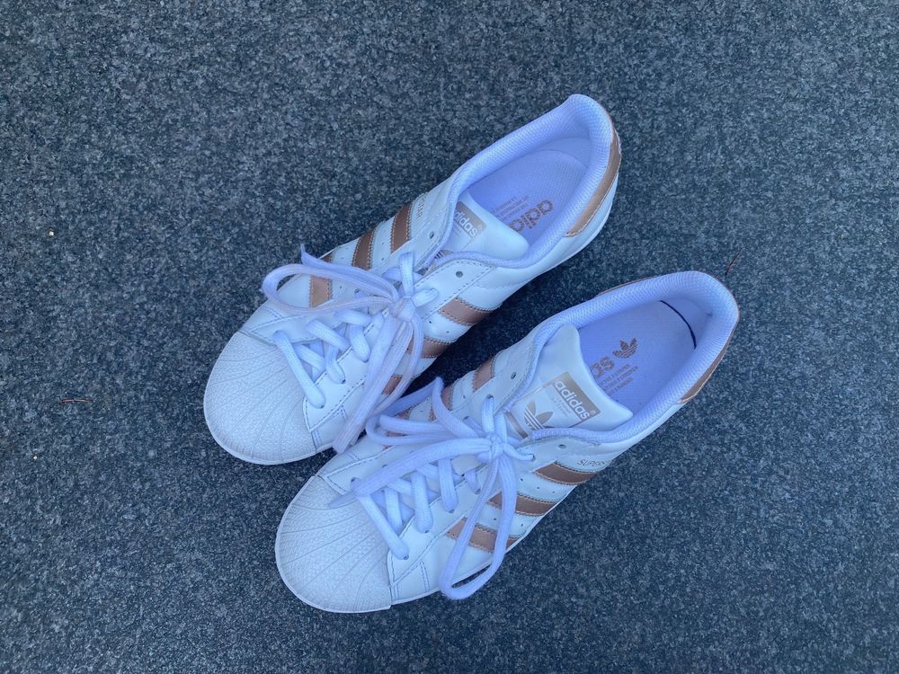 Adidas sneaker cheap weiß rosegold