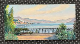Bei Brissago am Lago Maggiore 1940 von Erismann    (ID S310)