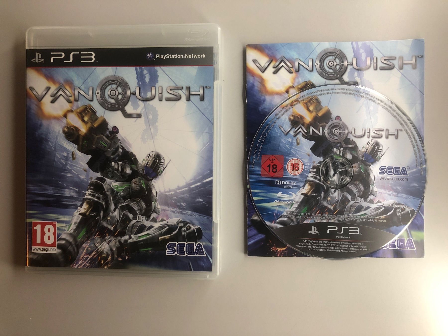 Sony Jeux: Vanquish - PS3 – D'occasion à St.gallen par taduz