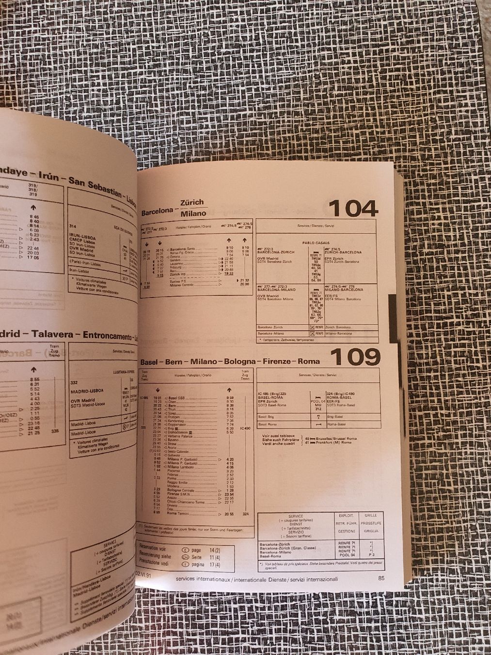 Bücher: Rare ! Indicateur horaires TEN  – Gebraucht aus Lavey-Village von Lofoten93 3