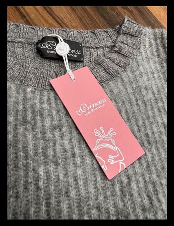 Long-Pullover aus Wolle/Yack Prinzess goes Hollywood