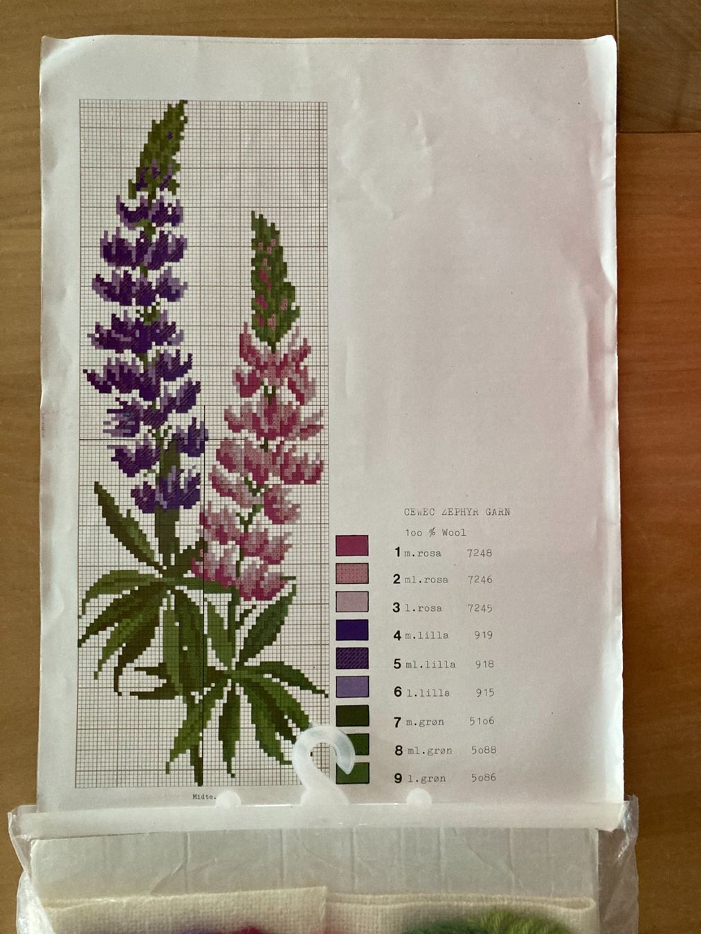 Kit bricolage: CEWEC DANISH DESIGN  Stickset Stickbild Blumen – Nuovo e nell'imballaggio originale da Subingen venduto da ArtBead 5